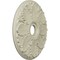 Ekena Millwork Milan Ceiling Medallion (Fits Canopies up to 4 5/8"), 24 1/2"OD x 3 1/2"ID x 1"P, Clear Yellow CM24MICYF - alternate 3